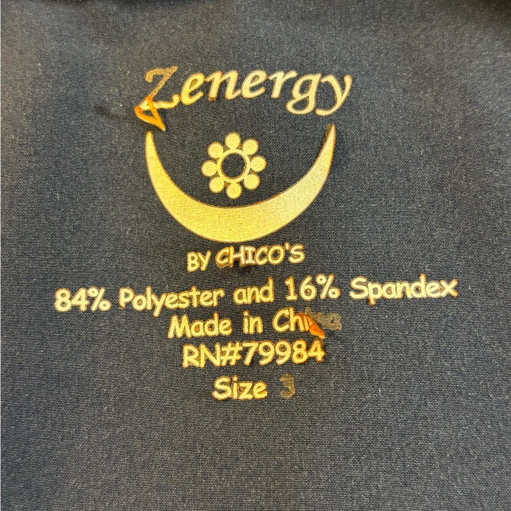 Chico's Zenergy Navy Vest - Picture 7 of 8